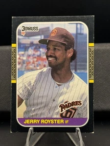 1987 Donruss #534 Jerry Royster - Picture 1 of 2