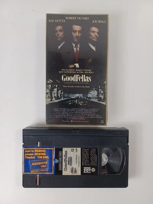 GOODFELLAS VHS 1990 Ray Liotta Robert De Niro Joe Pesci Free Ship Foto 1 de 4