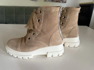 Stiefeletten Boots von Alpe. Gr.37. Beige. Neuwertig. - Bild 1 von 8