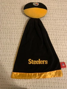2005 NFL Pittsburgh Steelers Snuggleball – Baby 20" Plush Football Toy Blanket - Picture 1 of 4