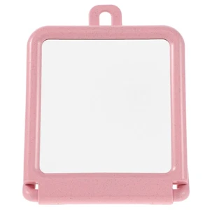  Schminkspiegel: Niedlicher tragbarer Schminktischspiegel mit klappbarem Ständer - Bild 1 von 19