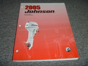 Johnson 2005 3,5 6 8 HP motor fueraborda J3RSOD J6RSOC J6RLSOC manual de servicio xo - Imagen 1 de 8