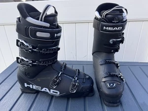 Head Adapt Edge 125 Ski Boots Instep Adaptive fit 365mm Mens 12 - Picture 1 of 10