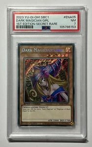 Dark Magician Girl SBC1 ENA05 •PSA 7 NM• Secret Rare 1st Edition YuGiOh! - Bild 1 von 4