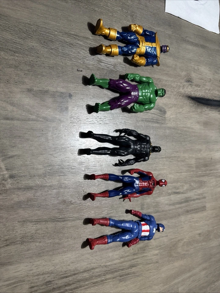 Lote de 5 figuras de acción vintage de Marvel Foto 1 de 4