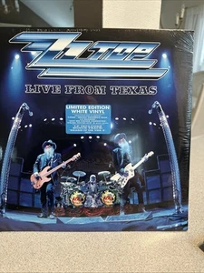 ZZ Top- Live From Texas-Blue Vinyl-Limit Edition- New - Sealed - Picture 1 of 3