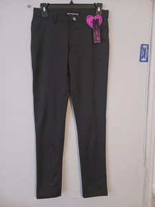 karizma Rosy lead-free women Jeweled Backs Pockets Pant small Black - Picture 1 of 6