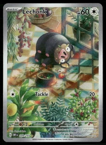 Lechonk Illustration Rare SV03: Obsidian Flames 209/197 NM - Bild 1 von 2