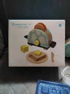 Manhattan Toy Toasty Turtle Wooden Play Set - Picture 1 of 2