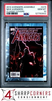 2012 AVENGERS ASSEMBLE CLASSIC COVERS #A15 NEW AVENGERS PSA 10 - Image 1 of 3