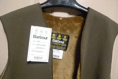 BARBOUR - A297 FORRO A PRESIÓN - HECHO @UK - PARA BEDALE, MOORLAND & BEAUFORT - NUEVO CON ETIQUETAS - 46 Foto 1 de 4