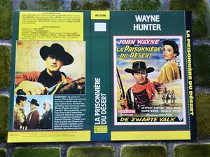 JAQUETTE VHS (seule) "La Prisonnière du Désert" 1956 - Ford/Wayne/Jeffrey Hunter - Photo 1/2