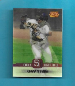 1996 Sportflix 3-D Card # 9 TONY GWYNN SAN DIEGO PADRES EXCEPTIONAL!!