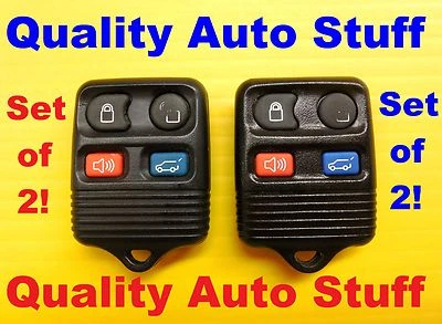 Set Of 2 2X Ford Lincoln Mercury Keyless Entry Remote Fob CWTWB1U331 Hatch Lot Foto 1 de 3
