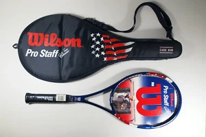 NEW WILSON PRO STAFF TOUR CLASSIC MID MIDSIZE 85 JIM COURIER RACKET 4 5/8 EU5 - Picture 1 of 11