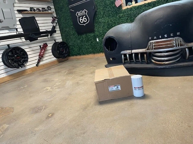 Estuche de 12 filtros de aceite de motor Ford Motorcraft OEM BC3Z-6731B FL2124S Foto 1 de 3