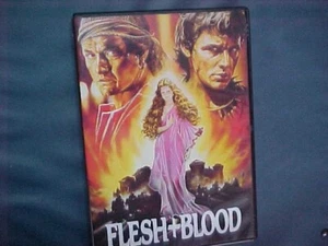 'FLESH + BLOOD' DVD CULT CLASSIC ADVENTURE RUTGER HAUER Jennifer Jason-Leigh Wow - Picture 1 of 7