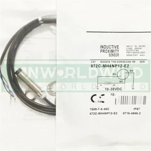 1PCS NEW FOR Proximity Switches 872C-MH4NP12-E2 10-30VDC 4MM - Photo 1/2