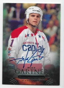 11/12 PARKHURST CHAMPIONS AUTOGRAPH PARALLEL Mike Gartner #95 GROUP F - Picture 1 of 1
