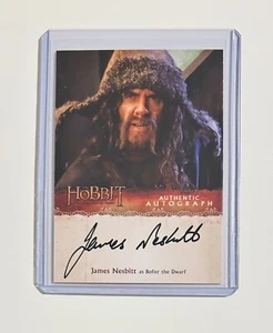 The Hobbit: The Desolation of Smaug JAMES NESBITT as BOFUR AUTOGRAPH CARD JN - Picture 1 of 2