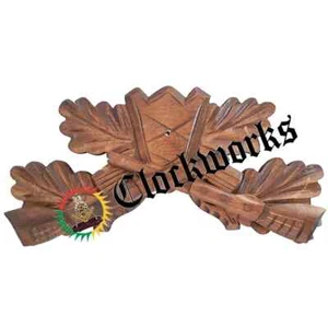 Hand Carved Cuckoo Clock Top - Picture 1 of 1