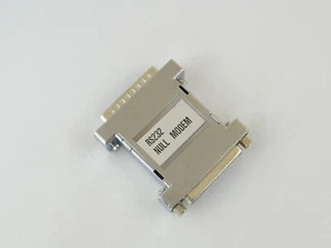 ADATTATORE NULL MODEM MASCHIO FEMMINA M/F RS232 - Picture 1 of 1