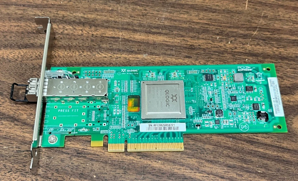 IBM QLogic PX2810403-29 QLE2560 1-Port 8Gb PCIe Fibre Channel Adapter FC HBA - Image 1 of 1
