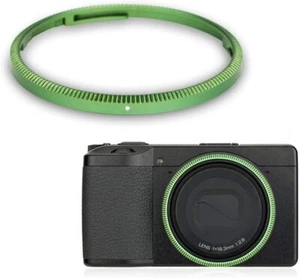 RICOH GR GRII Lens Ring GREEN ORIGINAL(plastic) - Picture 1 of 1