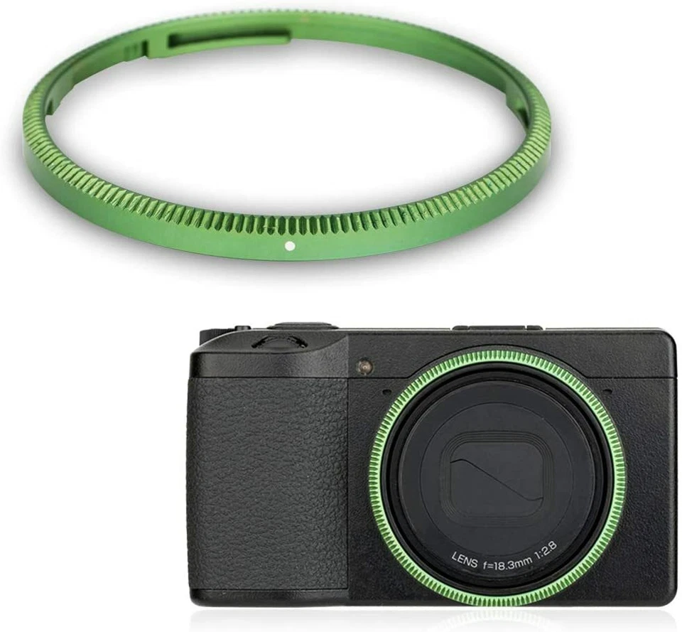  RICOH GR GRII Lens Ring GREEN ORIGINAL(plastic) - Image 1 of 1
