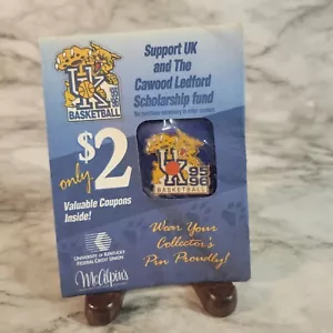 University of Kentucky Wildcats Basketball 95-96 UK Pin Officially Licensed NOS - Picture 1 of 4