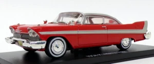 Greenlight 1/43 Scale 86529 - 1958 Plymouth Fury - Christine Red/White - Picture 1 of 4