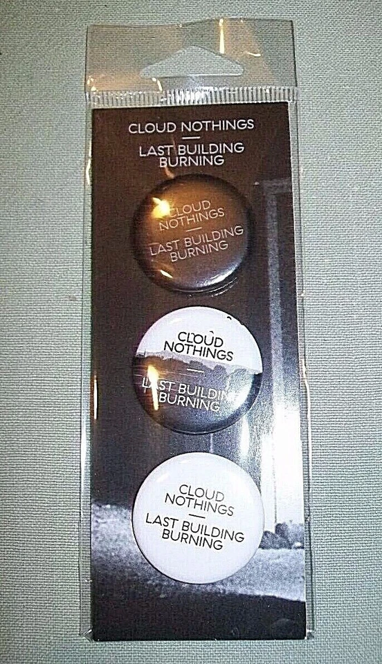 Cloud Nothings PROMO BUTTON PACK Last Building Burning - Bild 1 von 1