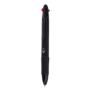 Multicolor 4 in 1 Ballpoint Pen 0.7mm Red Green Blue Refill Office School Supply - Picture 1 of 10