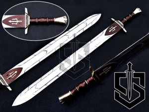 Custom Riptide Sword Of Percy Jackson, Forged Olympians Sword Anaklusmos Sword - Picture 1 of 7