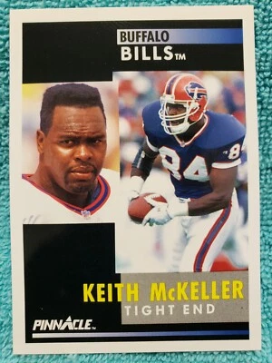 1991 PINNACLE KEITH MCKELLER #163 BUFFALO BILLS - Image 1 of 4