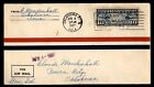 Mayfairstamps US First Flight Cover 1927 Oklahoma City OK to Ponca city aaj_7532