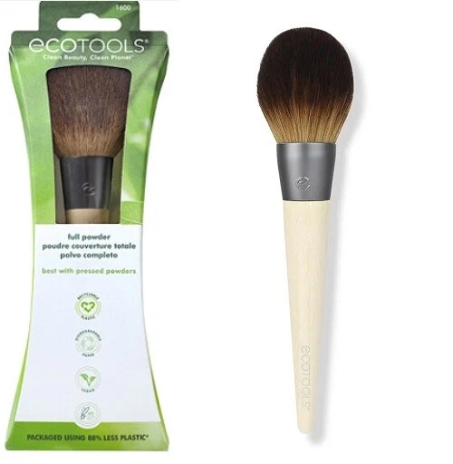 EcoTools Full Loose & Pressed Powder Makeup Brush,FULL SIZE NEW WITH BOX - Image 1 of 1