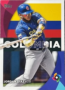 2023 Topps World Baseball Classic #WBC-45 Jordan Diaz - Free Shipping Always! - Picture 1 of 2