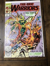 The New Warriors #5 Marvel Group Direct Nov 1990