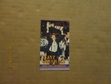 UHL Flint Generals Vintage Defunct Circa 1996-1997 Logo Pocket Schedule