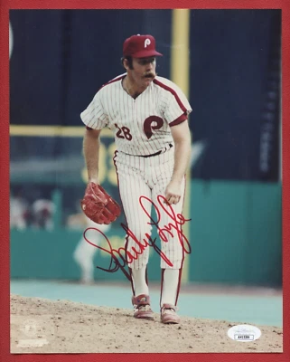 Sparky Lyle JSA Authenticated Autographed 8x10" Photograph !!!! - Image 1 of 2