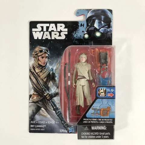 Star Wars REY Jakku Action Figure The Force Awakens TFA VII Staff Scarf Backpack Cover