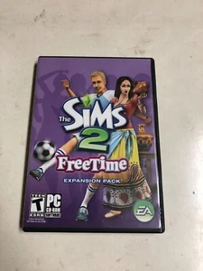 The Sims 2 Freetime Expansion Pack (2008) PC Game Windows Complete w/ Manual - Picture 1 of 2