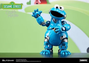 Blitzway Carbotix Sesame Street Cookie Monster Figure W165 x D90 x H188 New - Picture 1 of 23