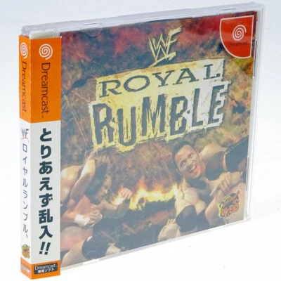 WWF ROYAL RUMBLE + SPINE Card SEGA Dreamcast Japan Import DC NTSC-J Complete - Image 1 of 2