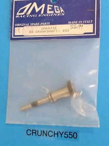 OMEGA Racing Engines SG Crankshaft: 495 OMA9318 Vintage RC Part - Picture 1 of 3