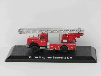 DIE-CAST TRUCK CAMION DL 30 MAGIRUS SAURER 2 DM - 1:72 FIRETRUCKS DE AGOSTINI - Immagine 1 di 2