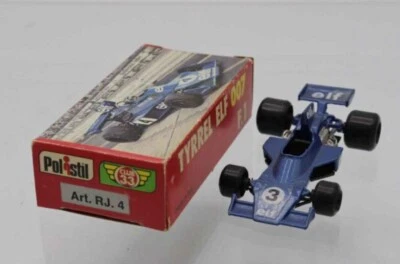 Arte poliestilo vintage RARO. Art.RJ.4 TYREL ELF 007 Foto 1 de 3