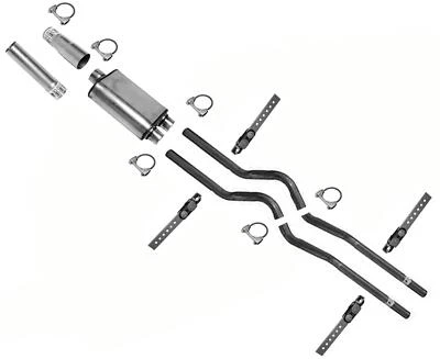 Escape doble convertible salida única para Chevrolet Silverado 5,7 L 1996-1999 Foto 1 de 4