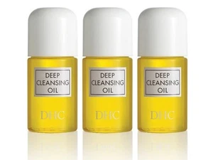 DHC Deep Cleansing Oil Mini Pack of 3, 1 fl. oz. x 3, includes 4 free samples - Picture 1 of 6